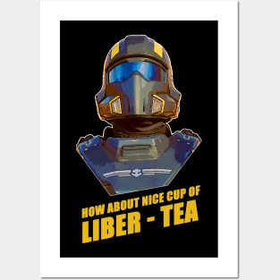 How About Nice Cup Of Liber-Tea Posters and Art